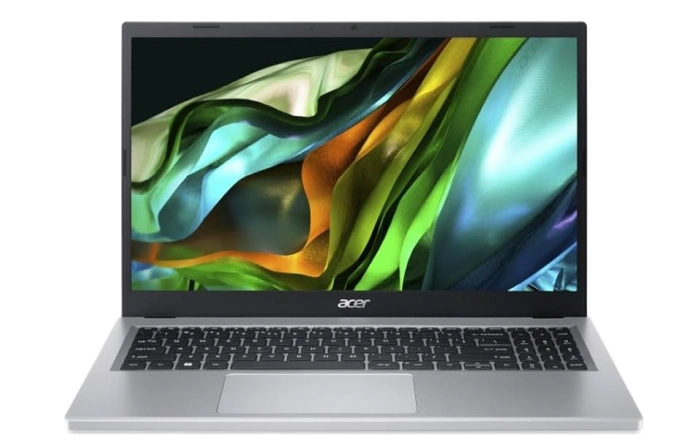 Notebook Acer Aspire 3 com tela de alta resolução, teclado confortável e design elegante ideal para estudos, trabalho e entretenimento.