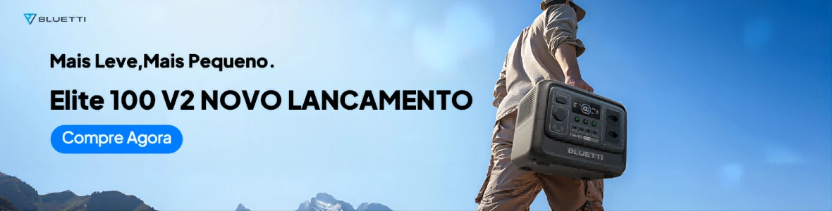 Estação de energia solar Bluetti Elite 100 V2 